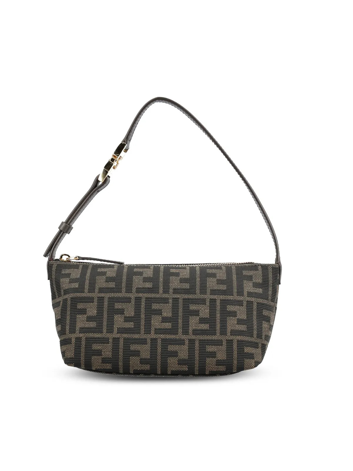 Fendi Vanity FF Jacquard Small Pouch | Cettire Global
