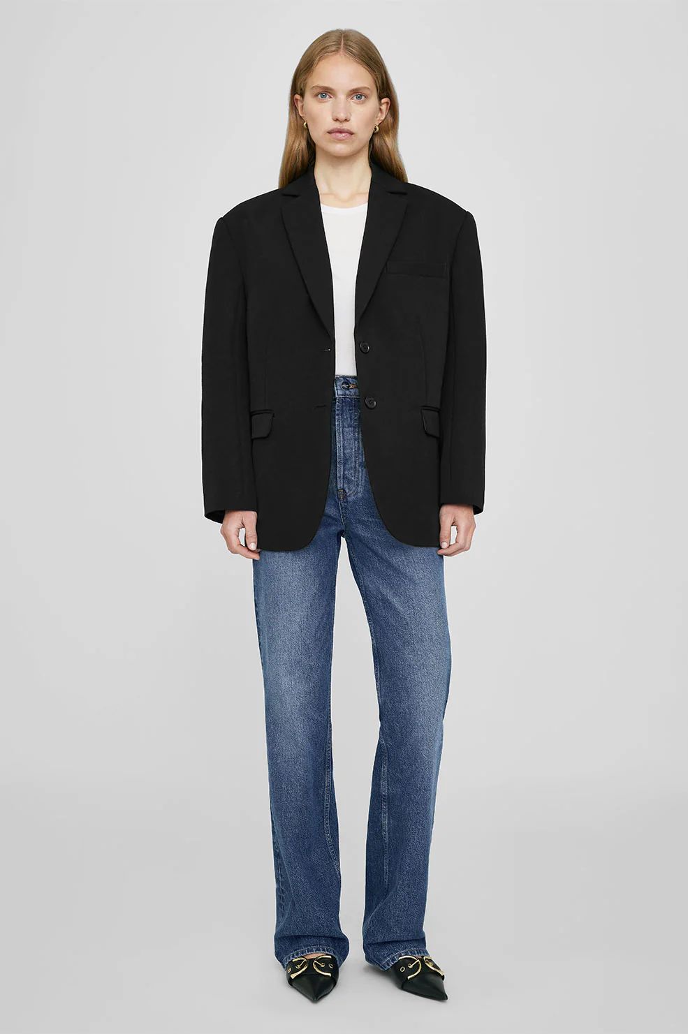 Quinn Blazer - Black | Anine Bing