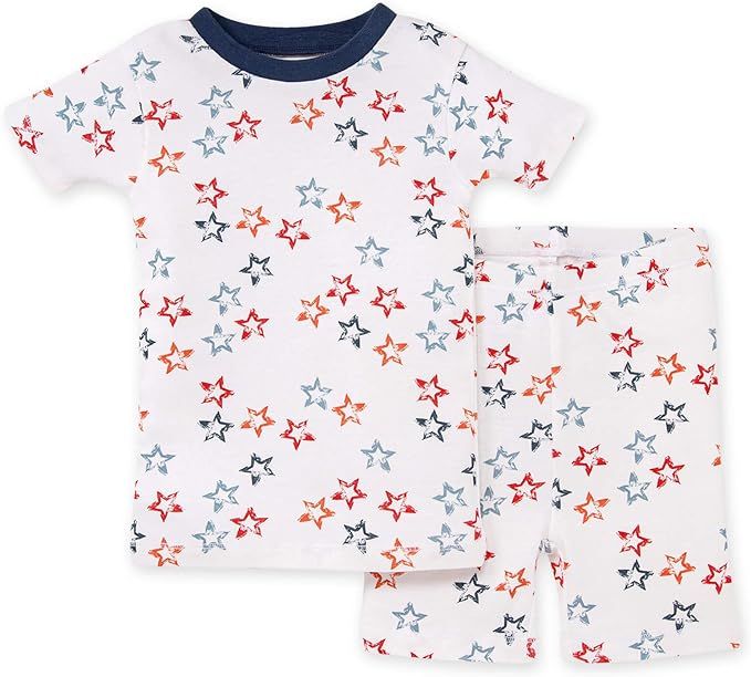 Burt's Bees Baby Baby Boys' Pajamas, Tee and Pant 2-Piece Pj Set, 100% Organic Cotton | Amazon (US)