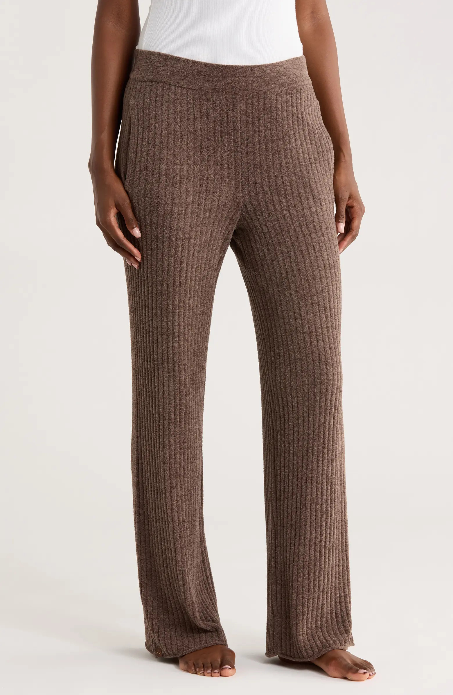 CozyChic® Ultra Lite® Rib Rolled Edge Pants | Nordstrom Rack