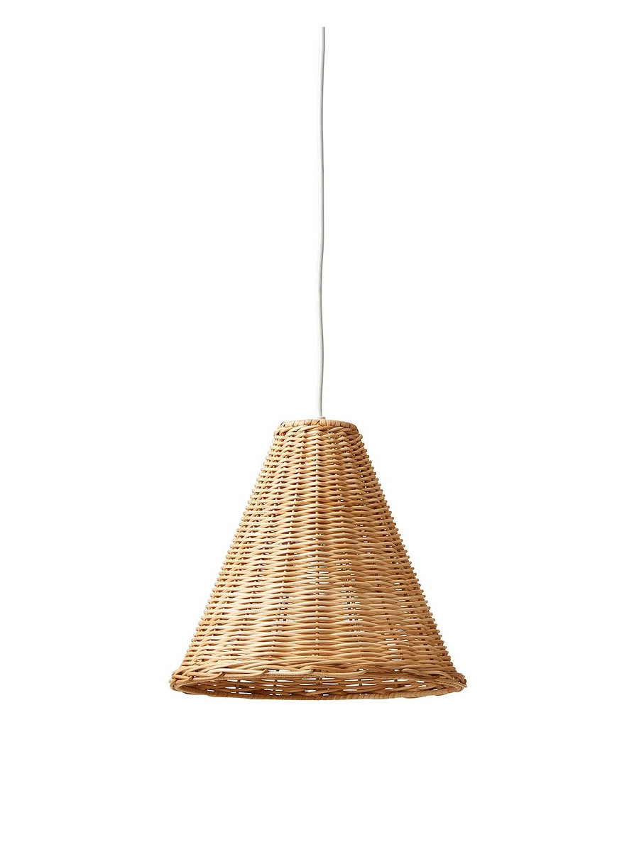 Santa Barbara Rattan Petite Pendant | Serena and Lily