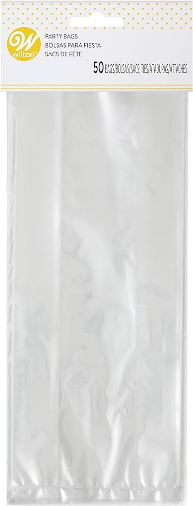 Wilton Party Bags 4"x9-1/2" (50/pkg-clear) | Amazon (US)