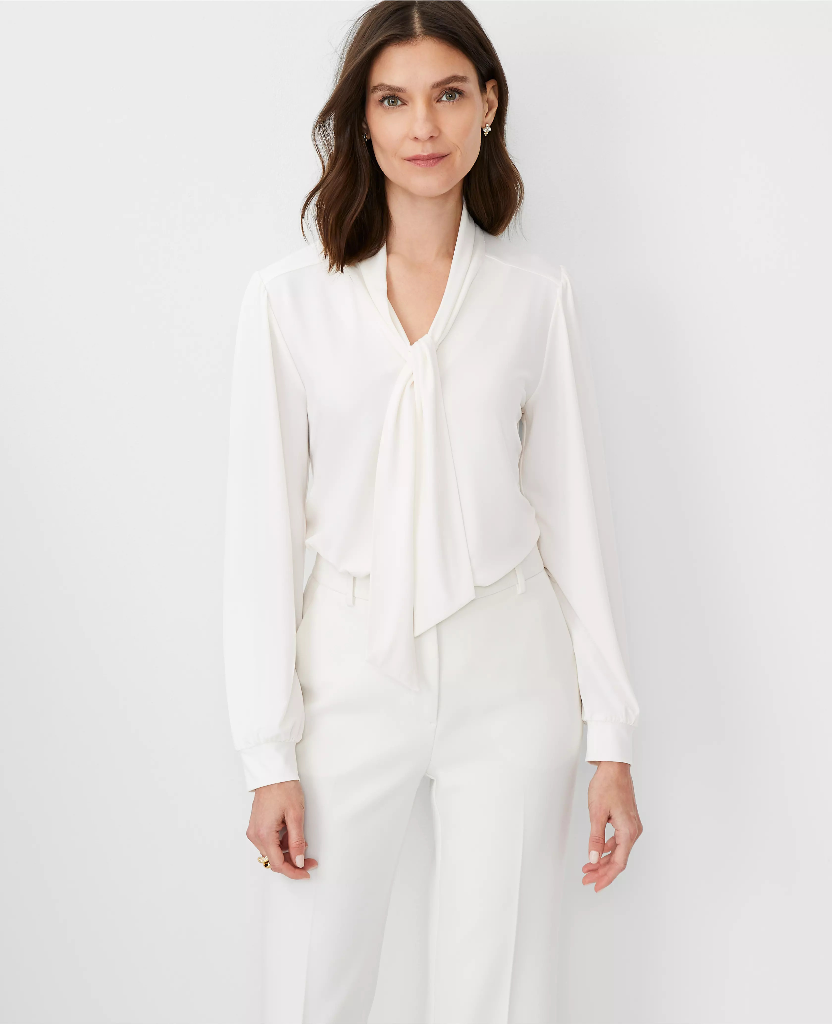 Tie Neck Top | Ann Taylor (US)