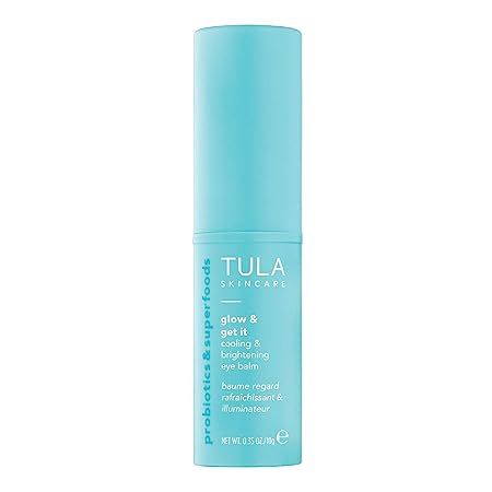 TULA Skin Care Glow & Get It Cooling & Brightening Eye Balm | Dark Circle Under Eye Treatment, In... | Amazon (US)