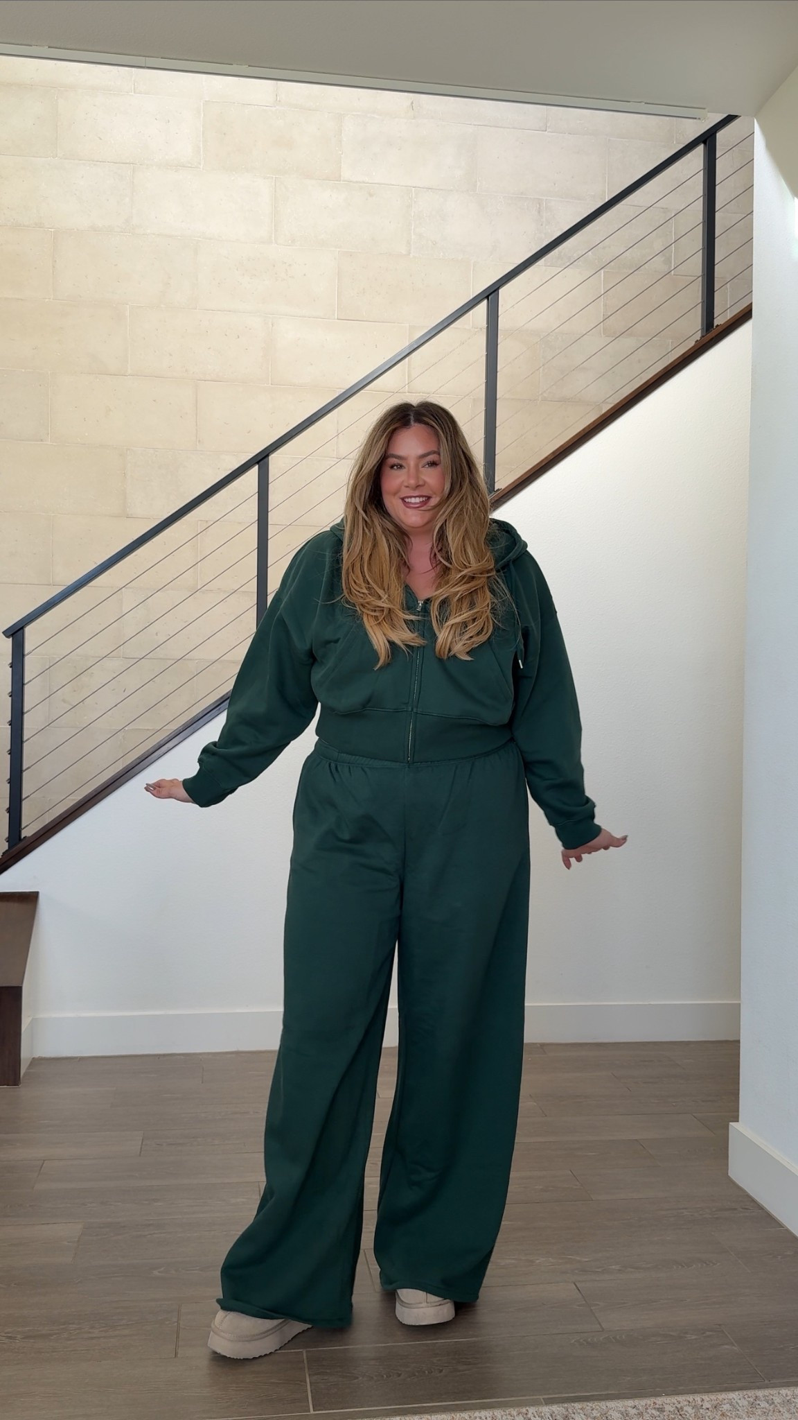 Fall sweatset!! Wearing the jacket in an xl and pants in an xl tall!!

#LTKMidsize #LTKStyleTip #LTKSeasonal