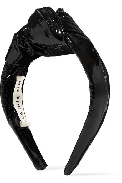 Maryn Haarreif aus Lackleder mit Knotendetail | NET-A-PORTER (UK & EU)