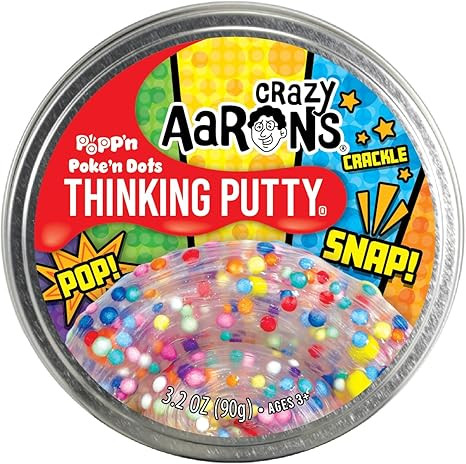 Crazy Aaron's Thinking Putty® - Poke'N Dots Popp’n - Multi-Color Sensory Putty for Kids and Gr... | Amazon (US)
