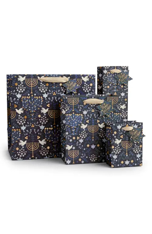 Menorah 4-Pack Gift Bag Bundle | Nordstrom