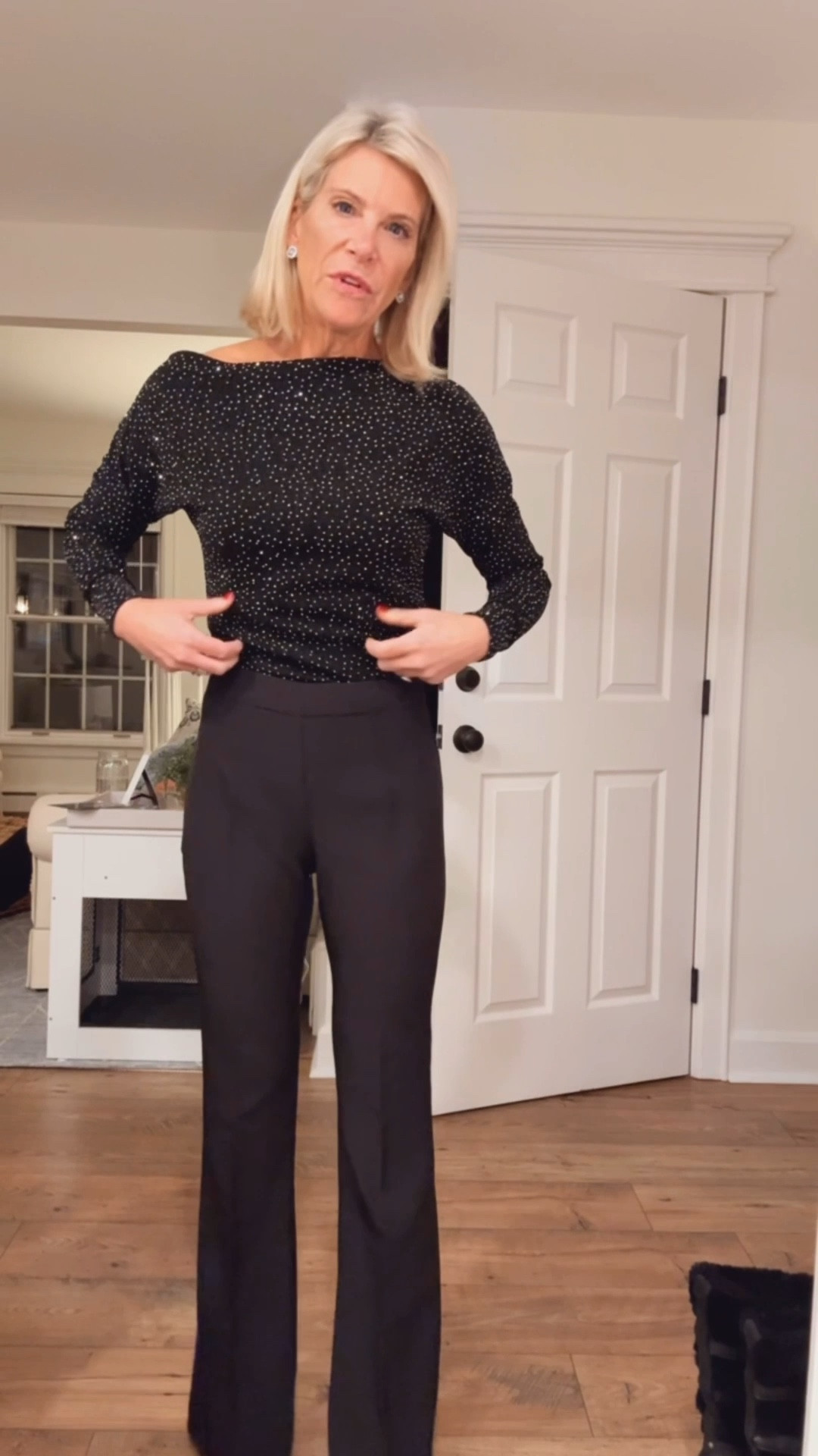 OOTN!  Going to a casual Christmas party. Woo hoo!!!  

#LTKHoliday #LTKSaleAlert #LTKOver40