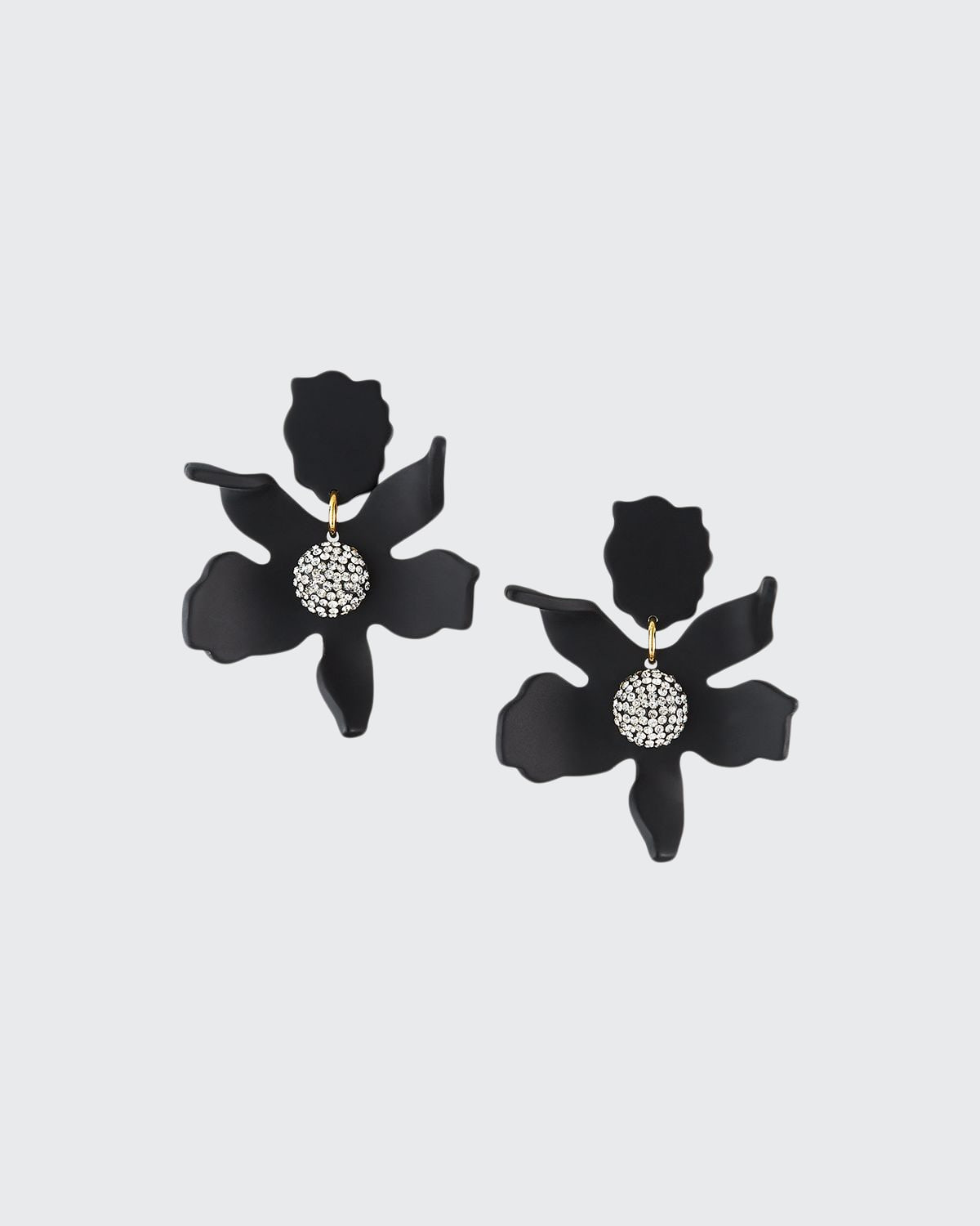 Small Crystal Lily Drop Earrings | Bergdorf Goodman