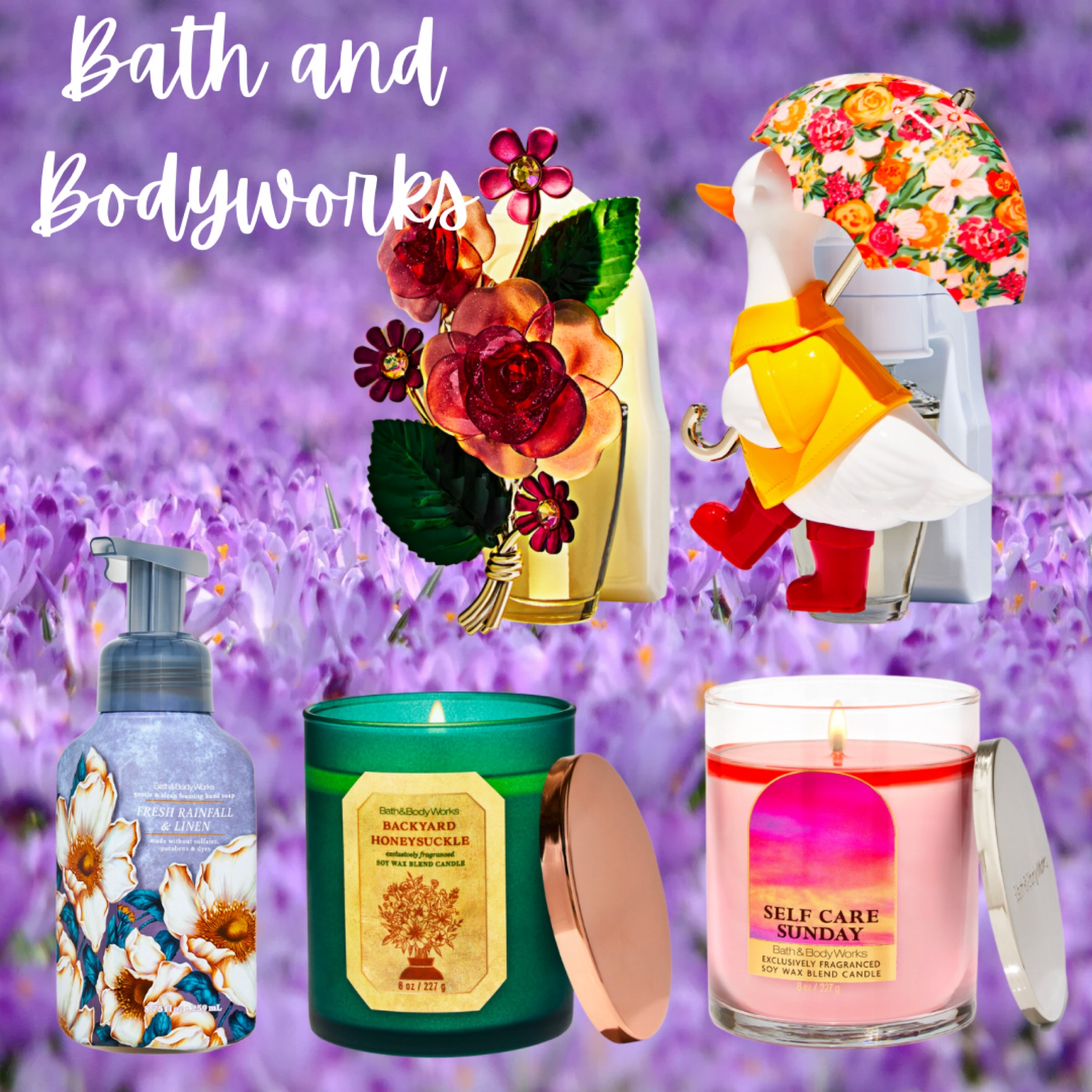 Spring is coming! Bath and Bodyworks is ready! 