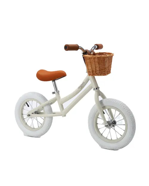 Baghera Balance Bicycle + Helmet in Glossy White at Nordstrom | Nordstrom