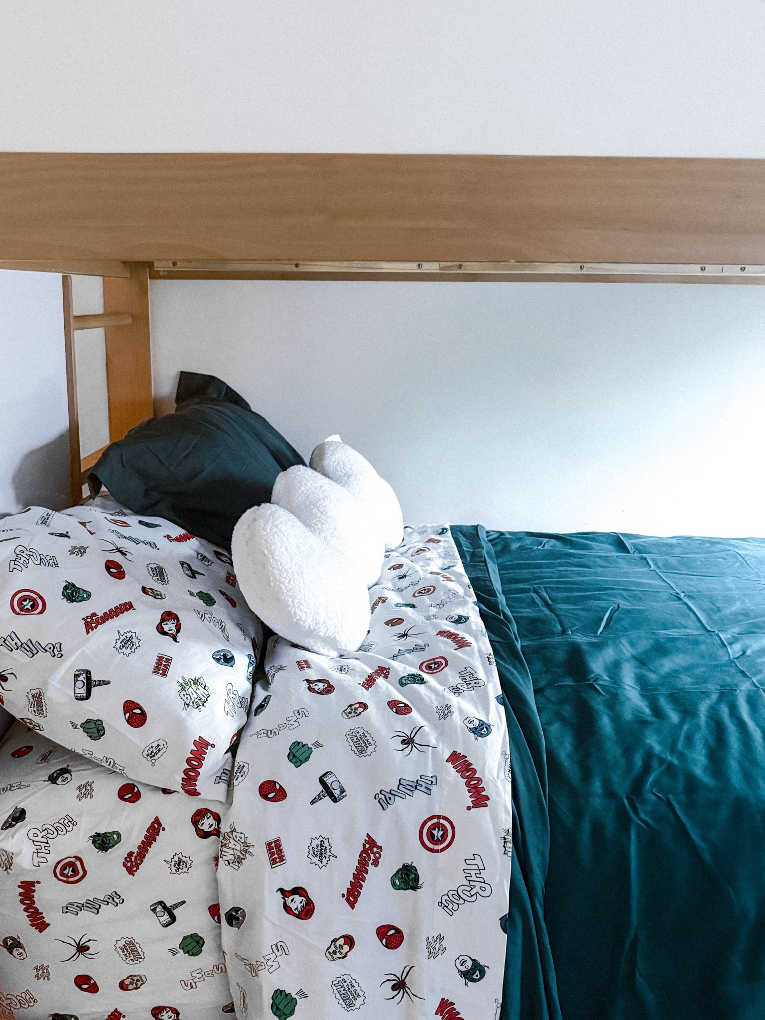 my “baby” boys new bedding for his big boy bed 🥹 i couldn’t love the color combo more! 

#kidsbedding #kidsroom #bedding #marvel #duvet #boysroom

#LTKFindsUnder50 #LTKHome #LTKKids