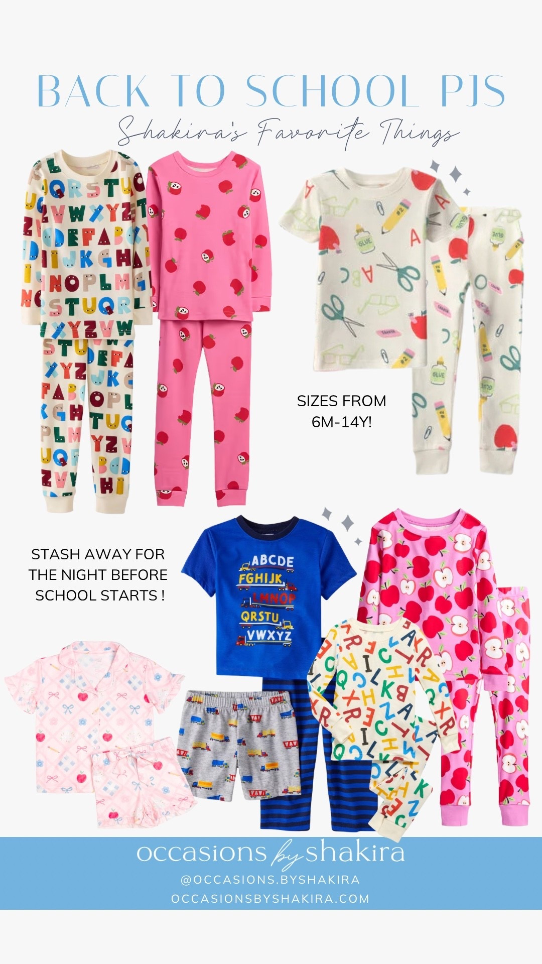 Cute back to school PJs!

#LTKmomlife #LTKKids #LTKSeasonal