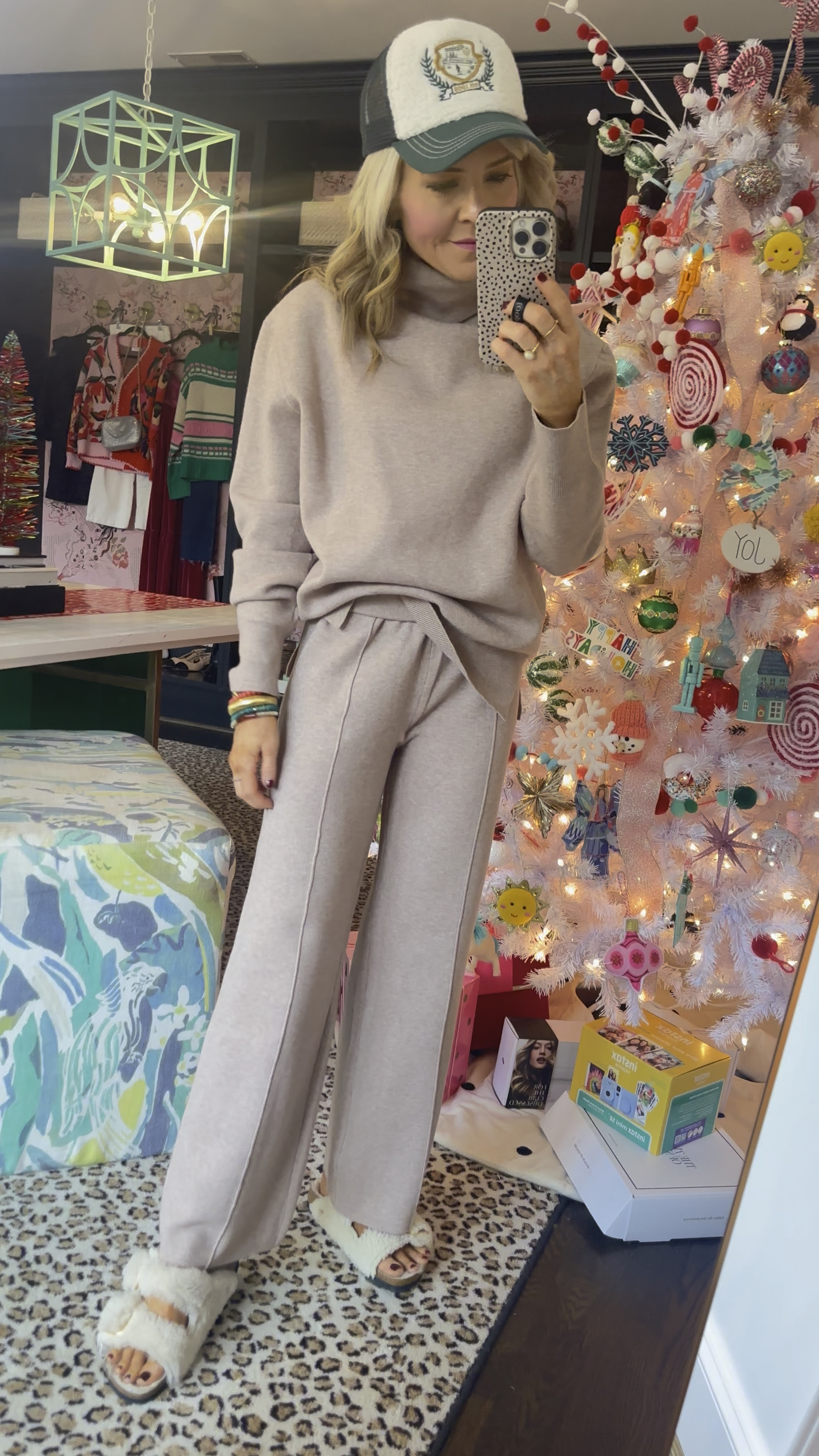 comfy and. Ute for the win with my Amazon sweater set in size small | 

#LTKFindsUnder50 #LTKSeasonal #LTKStyleTip