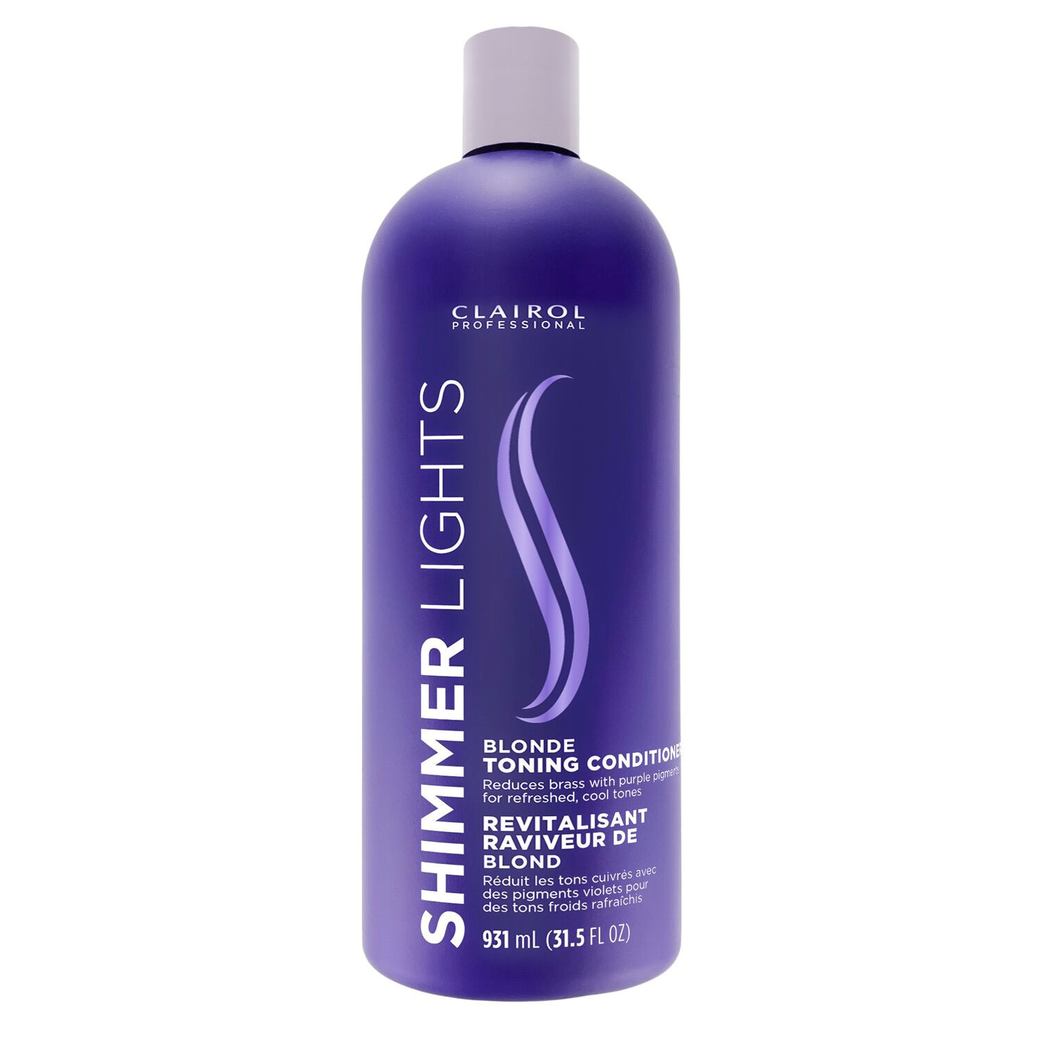 Clairol Professional Shimmer Lights Purple Conditioner for Blonde & Silver | Sally Beauty
