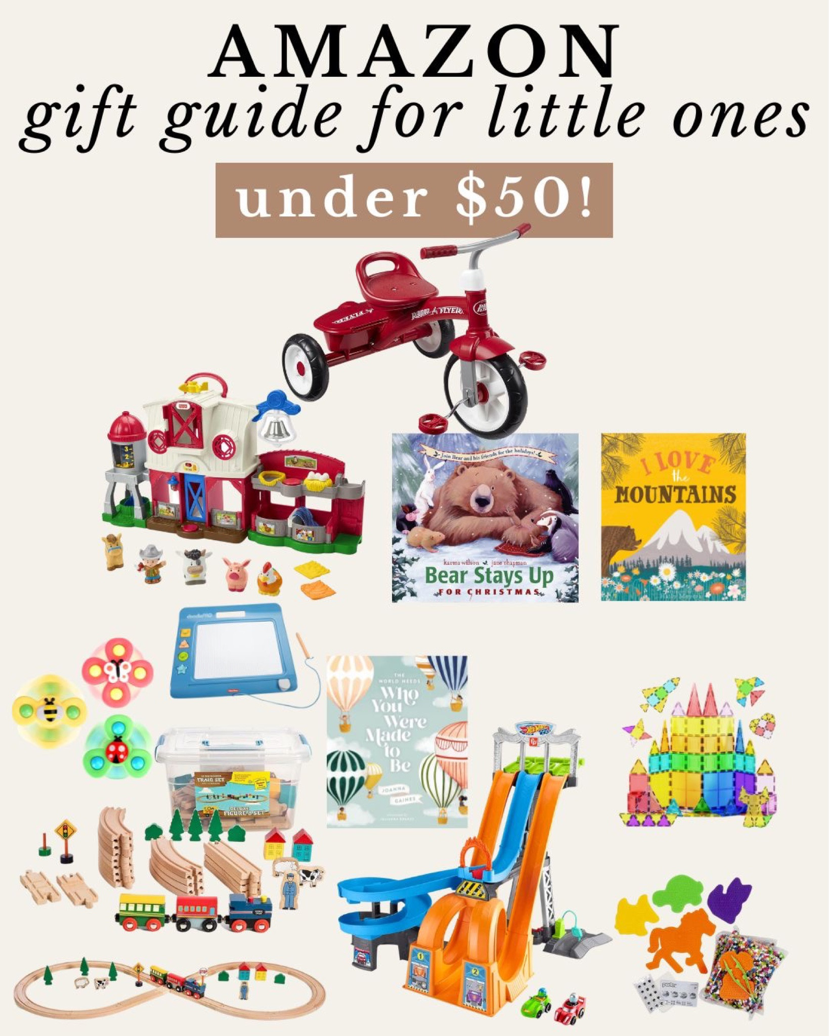 Amazon gift guide for little ones, gift guide for kids, gift guide for toddlers 

#LTKfamily #LTKGiftGuide #LTKHoliday