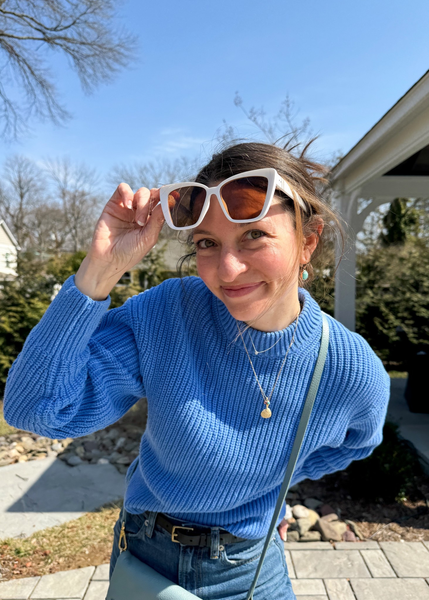 Happy first day of spring! It’s the best feeling when you can finally walk outside without a coat… even if it will be sweater weather for a while longer 😊🌸🌱 #LTKsustainable #sustainablestyle #springoutfit 

#LTKSeasonal #LTKSaleAlert #LTKStyleTip