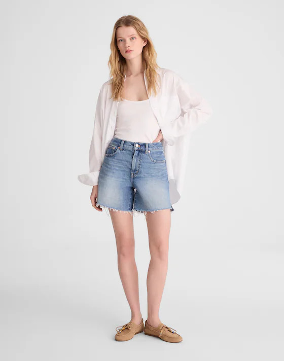 The Perfect Vintage Mid-Length Jean Short | Madewell