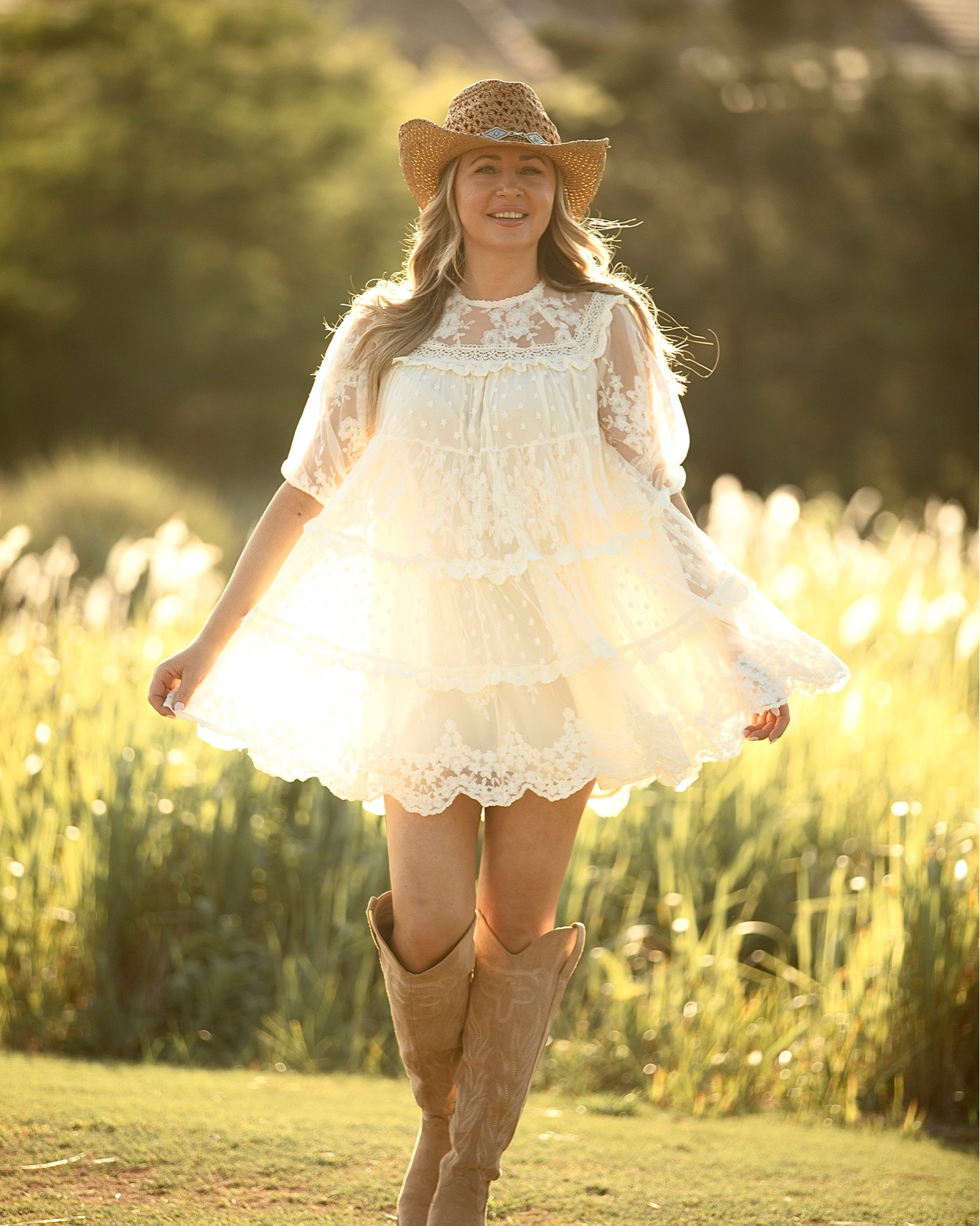 Summer Wild with @VICI   
Save 40% sitewide with code AGGISAVE40
TTS. Wearing small
Size up half in boots

#dress #country #summer

#LTKdayinmylife #LTKootd #LTKgrwm