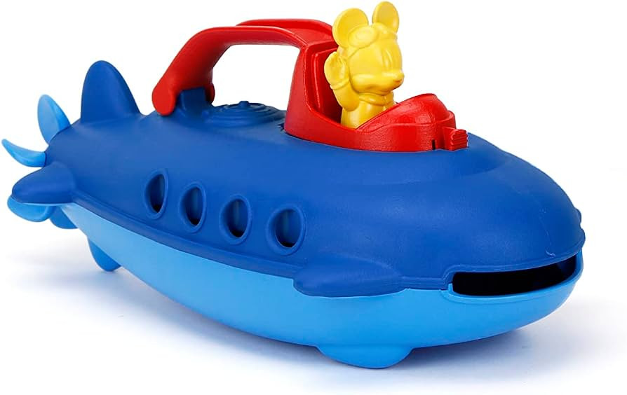 Green Toys Mickey Mouse Submarine - Dark Blue Top | Amazon (US)