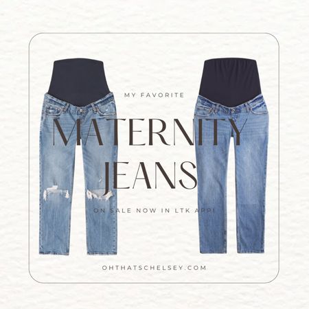 My favorite maternity jeans! I have 3 pairs I’ve rotated between for the last 4 months as my only pants! Ordered a 28 and they worked perfect for farm and casual.

#LTKSpringSale