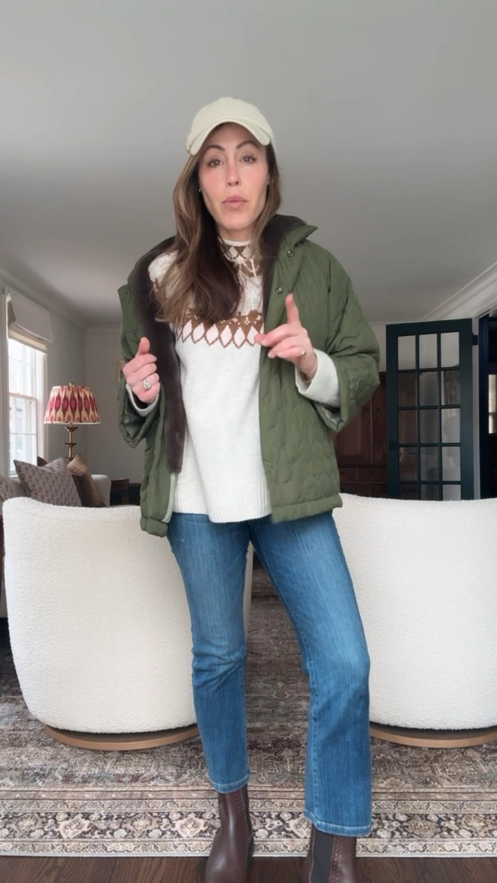 Good morning, Cookies. Here’s today’s outfit - I size down in my AYR Pop jeans and my size in the boots is 38.5 (I’m a true size 8).

My sweater is just about sold out so I pulled some very similar options for you. 

#LTKStyleTip #LTKWorkwear #LTKSeasonal