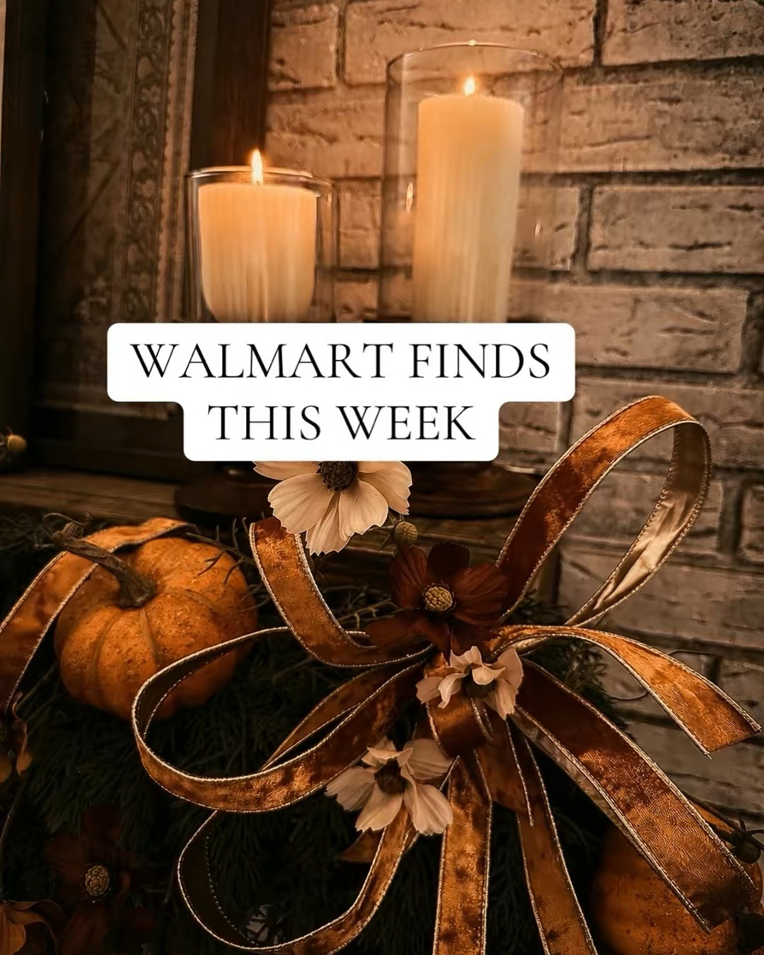 This week WalMart finds! The candlesticks are not available for shipping i found mine in store.

#LTKdayinmylife #LTKSeasonal #LTKHome