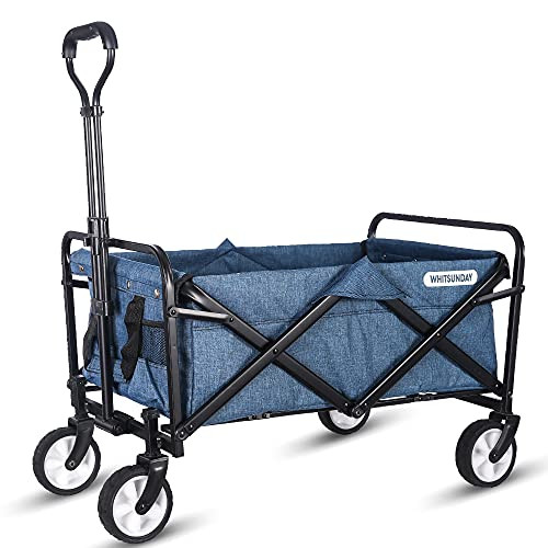 WHITSUNDAY - Carro de utilidad plegable para jardín, al aire libre, picnic, carrito de campamento co | Amazon (US)
