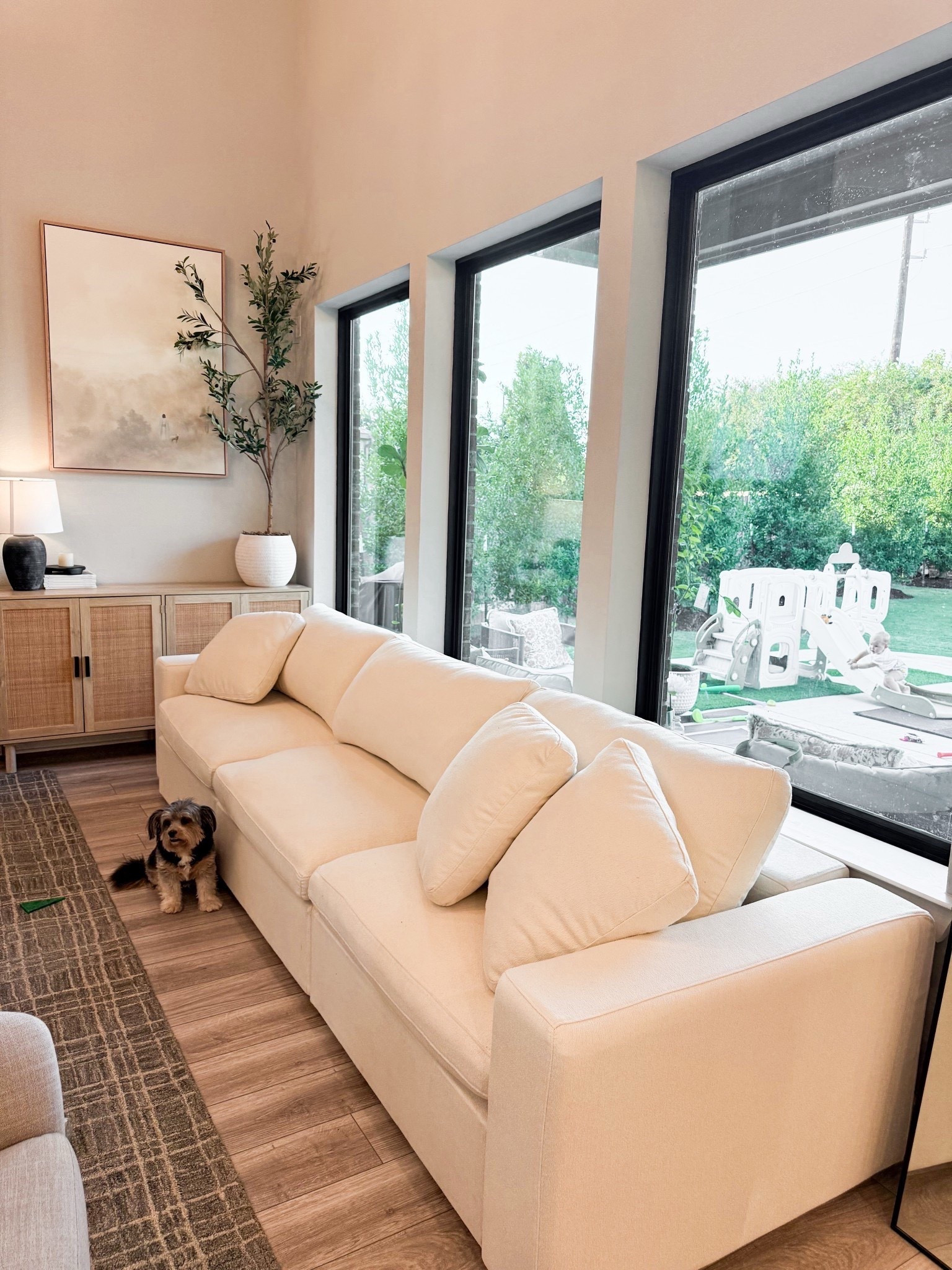 Yay!! Our couches currently 10% off with code “PRESDAY” and you can also receive free throw pillows with your order when you use that code!

#LTKSaleAlert #LTKHome