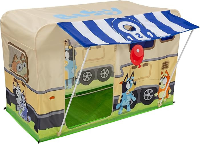 BLUEY Camping Activity Fort | Indoor and Outdoor Play House Toy for Kids | Includes Five Activiti... | Amazon (US)