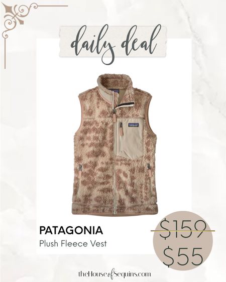 65% OFF Patagonia vest! 