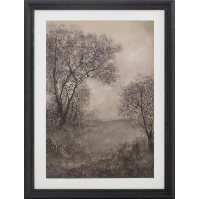 My Texas House Sepia Treescape Framed Art 18" x 24" | Walmart (US)