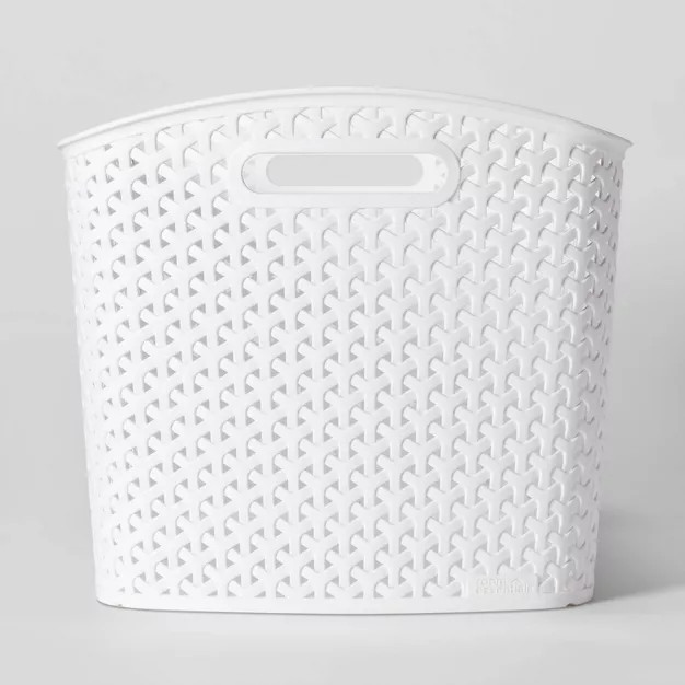 Y-Weave XL Curved Decorative Storage Basket - Room Essentials™ | Target