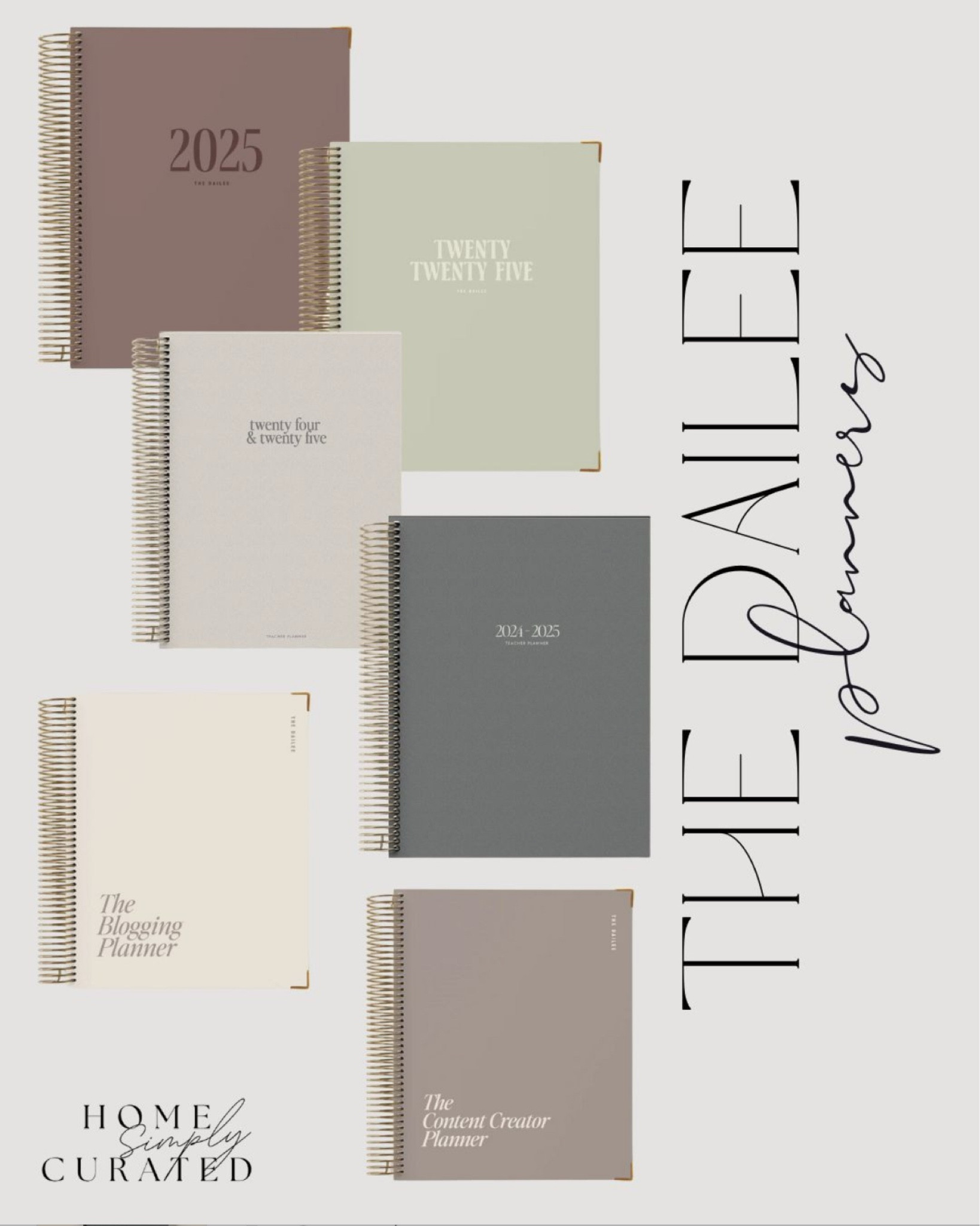 Start the New Year full of organization. Here are some planners to help your planning for 2025! I have the content creator version and I’m excited to have it help me stay organized!! 

New Year, organization, planners, agendas, the Dailee planner, by Sophia Lee, 2025, office 

 #LTKHoliday

#LTKGiftGuide #LTKU #LTKFindsUnder50