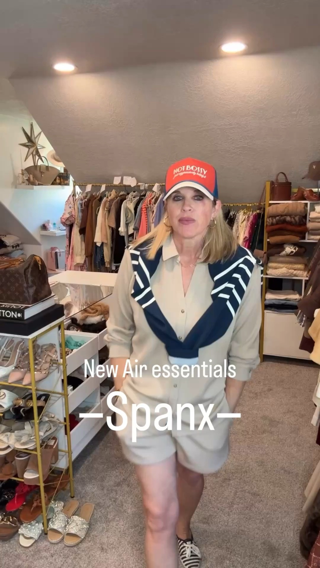 know I LOVe Air essential pieces by SPANX’s.
Buttery soft fabric NObODY can compare… others try but it’s just not the same…
- pieces perfect for travel, easy to wear for lounging and running errands but chic enough to dress up a bit…

The New Button up and pull on shorts, come in 5 colors and although sold separately they make a great set. 

Wear with sandals or sneakers 

I took this Tan set and accessorized it to feel a little more Patriotic for Memorial Day without screaming red white and blue.💙❤️🇺🇸

I’ve got this packed for our Road trip 

Watch to the end to see how I style it up

Save 15% off with my code on Spanx non sale items code: Deardarcyxspanx 

Spanx is having a 30%  off select items SALE 

Comment “Shop” for Links 

Facebook friends use link above ⬆️ as automatic links won’t send. 

#spanx #spanxsale #airessentials #midlifewomen

#LTKgrwm #LTKootd #LTKSaleAlert