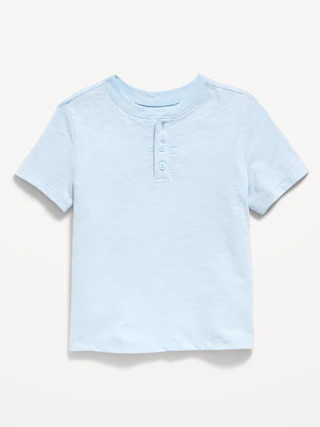 Short-Sleeve Henley T-Shirt for Toddler Boys | Old Navy (US)