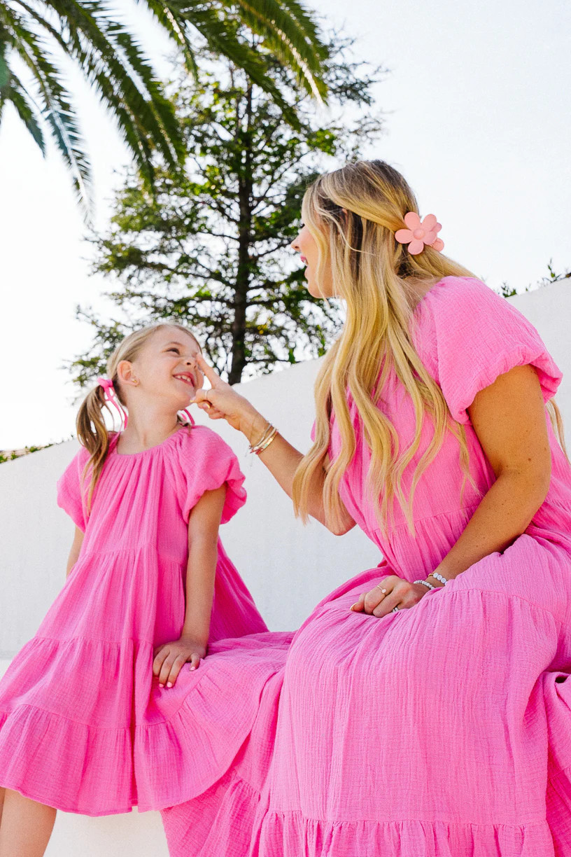 Mini Harvey Dress in Pink | Ivy City Co