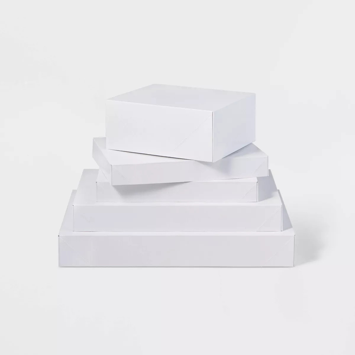 5ct Assorted Christmas Gift Box White - Wondershop™ | Target