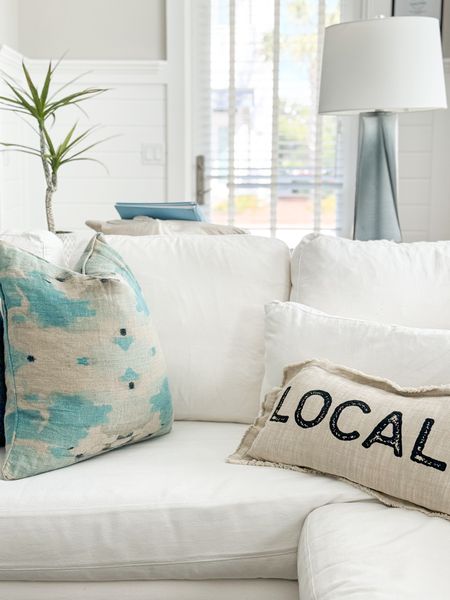 Loving this cute new “Local” pillow I found for Hola Beaches, our 30A Florida vacation rental! Also linking a similar white sectional, and other items we have in this coastal living room.
.
#ltkhome #ltkfindsunder50 #ltkfindsunder100 #ltkstyletip #ltksalealert #ltktravel #ltkseasonal

#LTKhome #LTKSeasonal #LTKsalealert