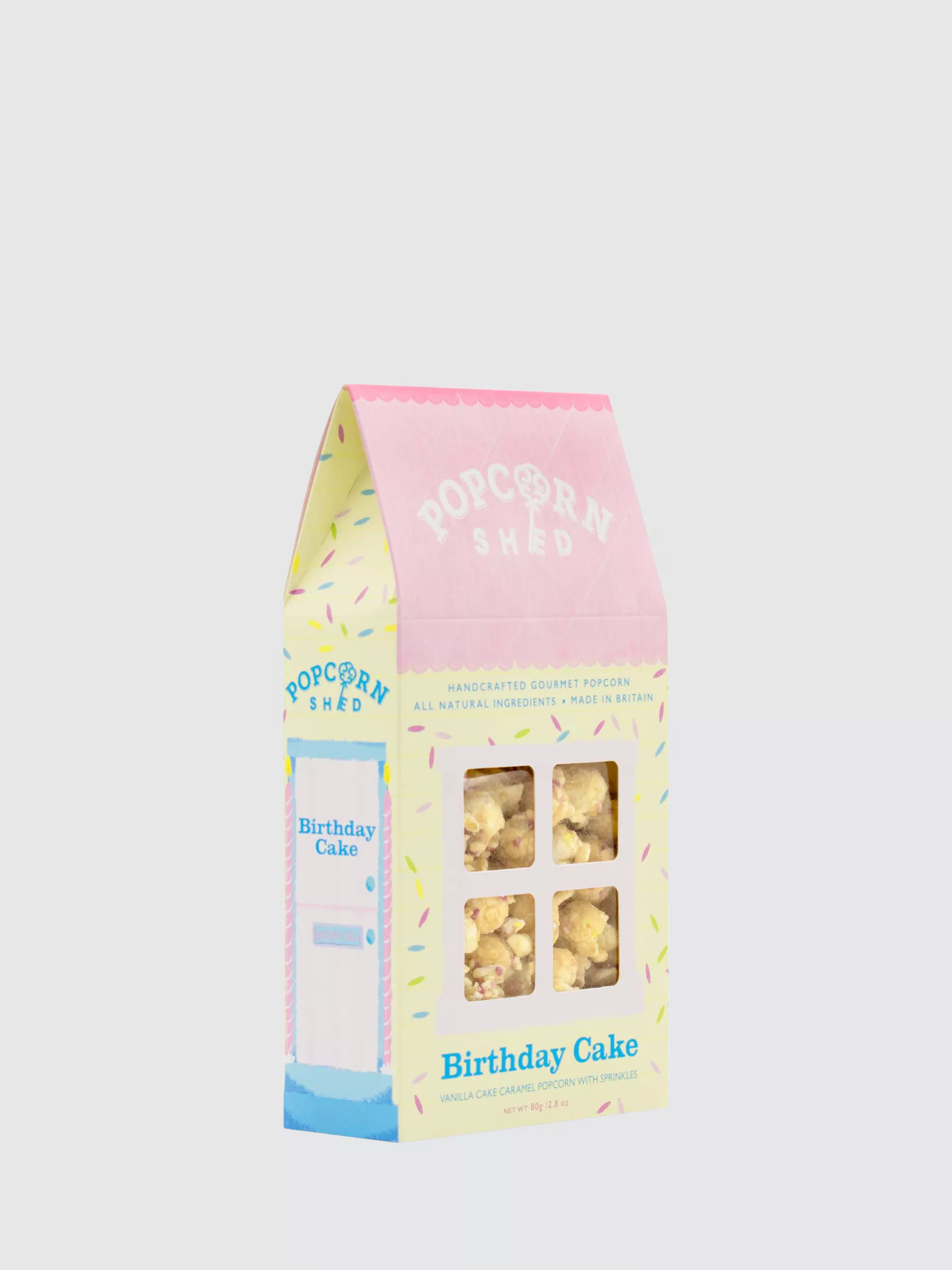 Popcorn Shed Birthday Cake Popcorn, 80g | John Lewis (UK)