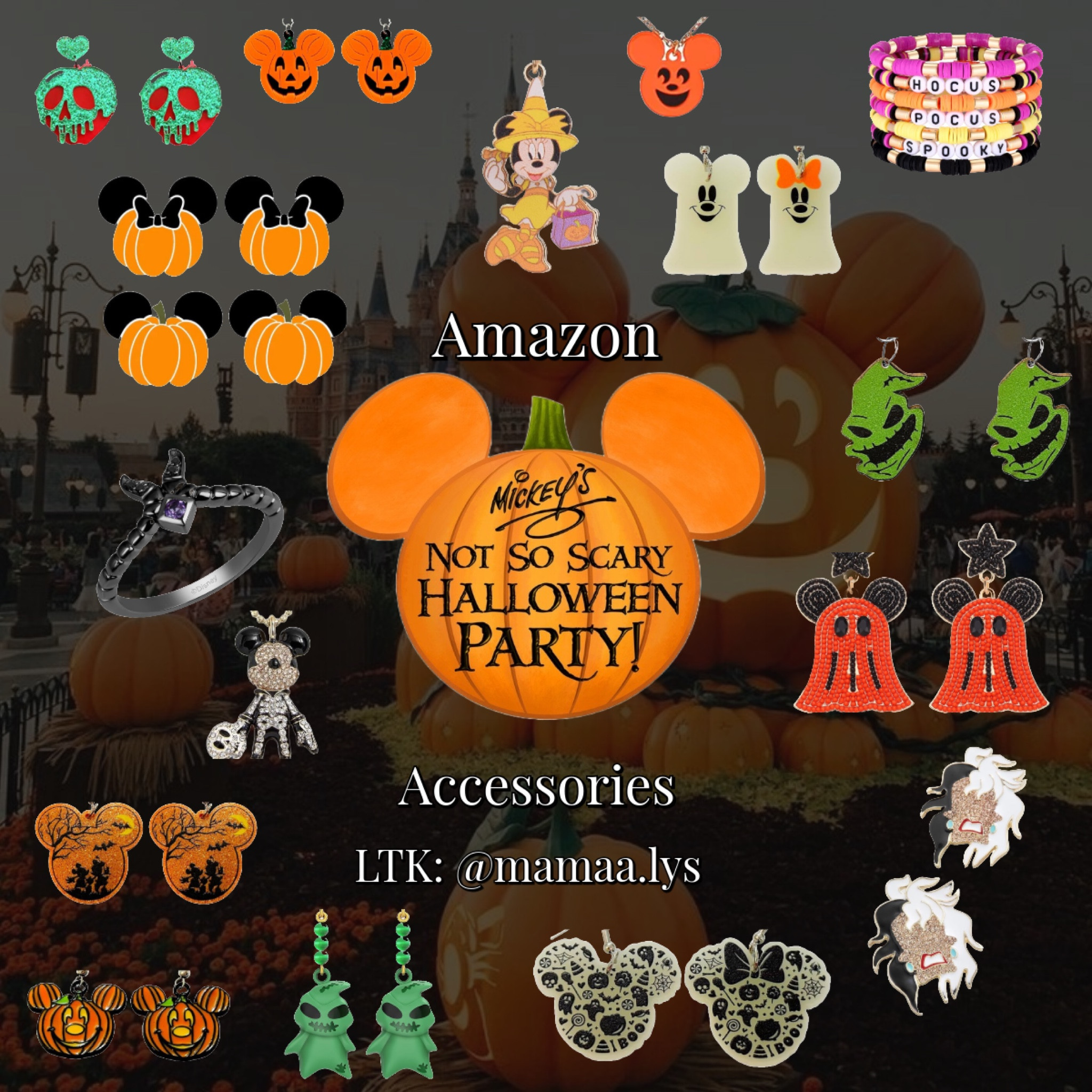 Mickey’s not so scary Halloween party earrings | Mickey’s not so scary Halloween jewelry | Mickey’s not so scary Halloween accessories | Disney Halloween | spooky season | Amazon | Amazon Halloween | Earrings | Jewelry | Accessories 🎃

#LTKSaleAlert #LTKFindsUnder50 #LTKSeasonal