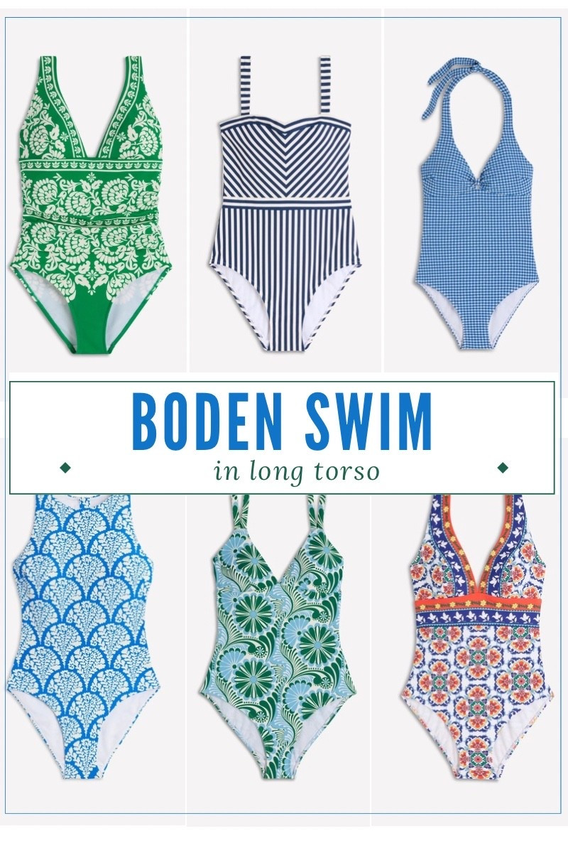 Long torso swim from Boden

#LTKMidsize #LTKTall #LTKOver40