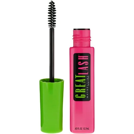 Maybelline Great Lash Washable Mascara, Dark Brown, 0.43 fl. oz. | Walmart (US)