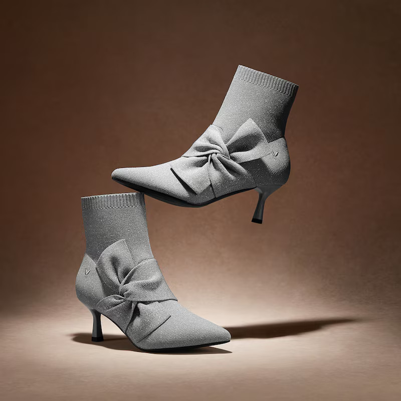 Pointed-Toe Ankle Heel Boots (Athena) | VIVAIA