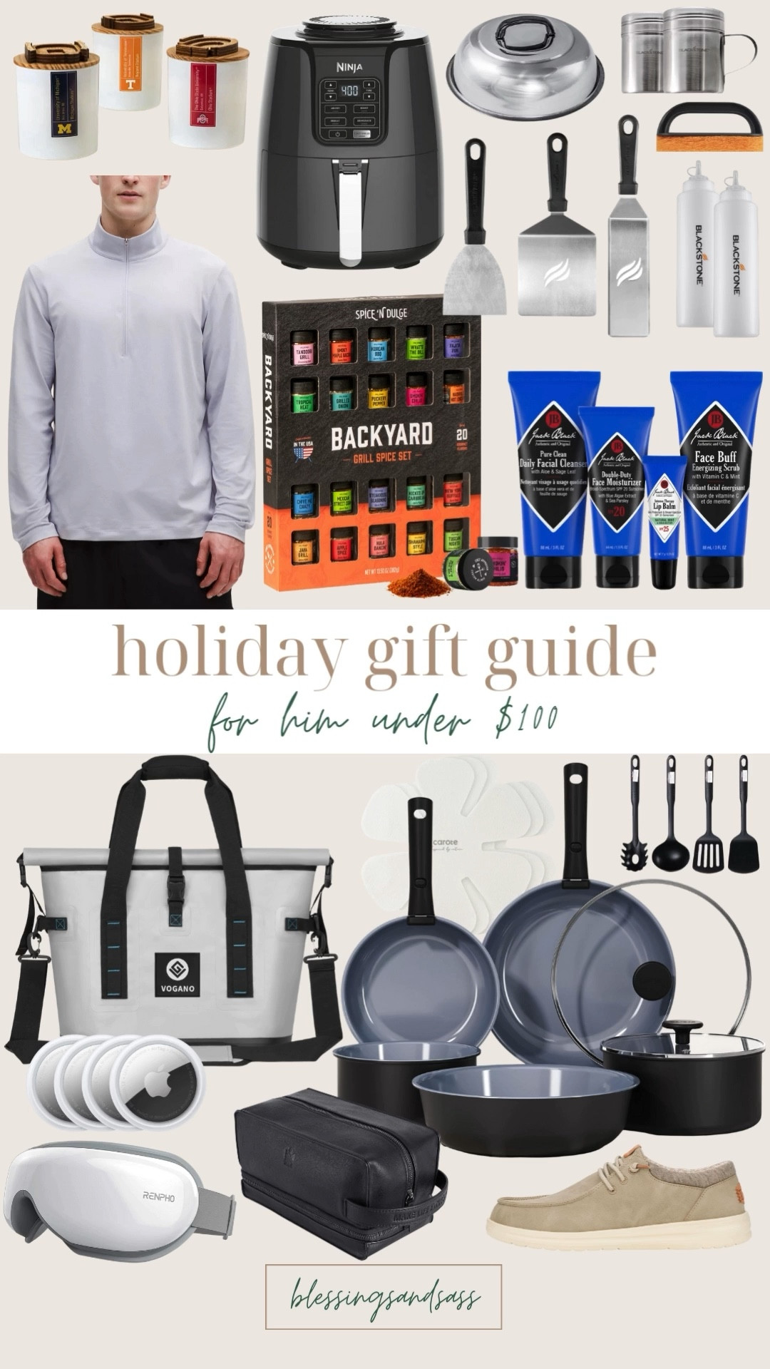 Last minute Holiday gift guide for him under $100!!

Gift guide, gift guide for him, gift ideas, gift guide inspo, holiday gift guide, gifts for him, gifts for husband, gifts for brother, gifts for dad, gifts for father in law, gifts for cousin, Amazon, eye massager, Nordstrom, Amazon gifts, under $100 gifts, quick shipping gifts 




#LTKMens #LTKHoliday #LTKGiftGuide