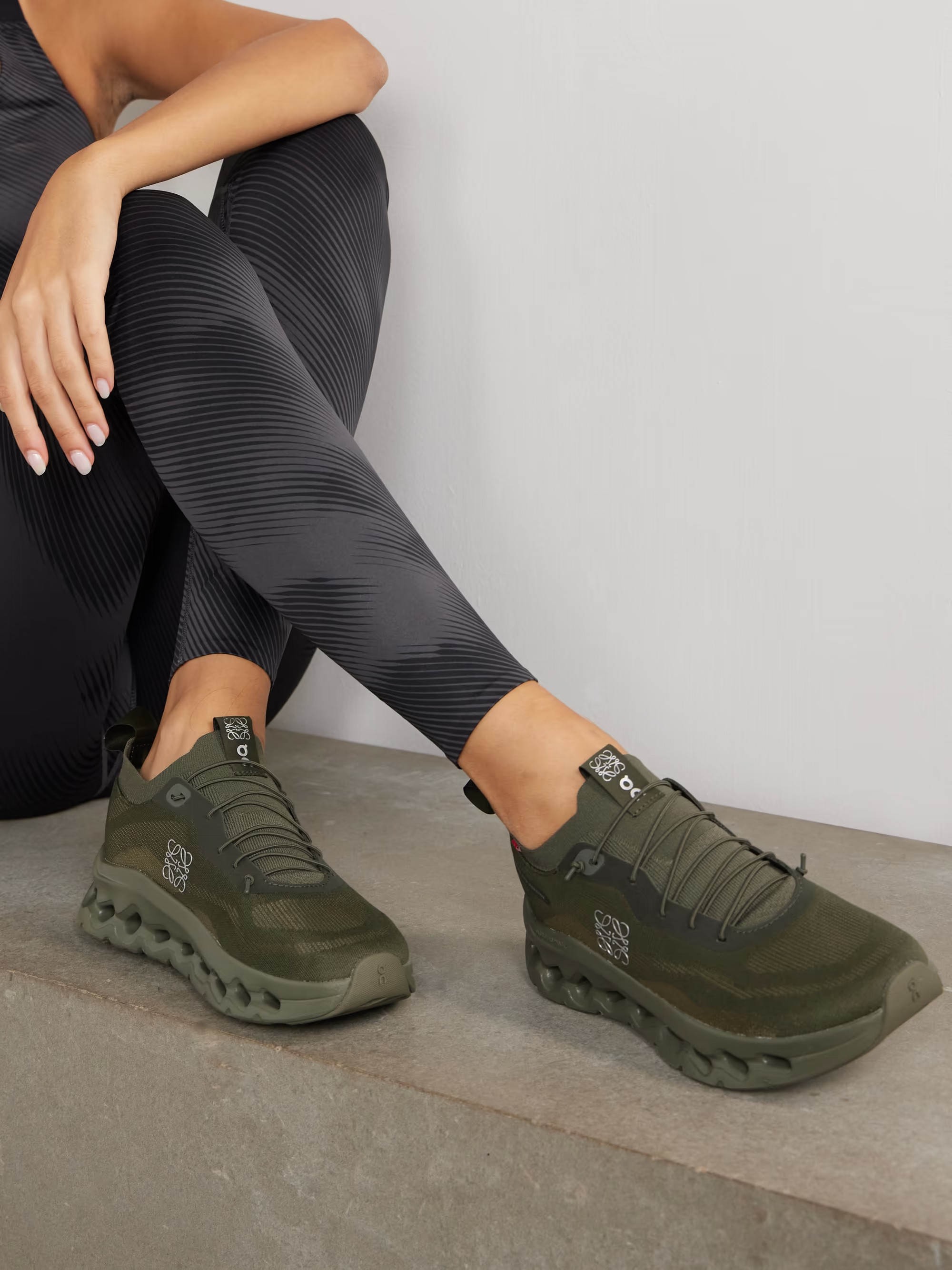 + ON Cloudtilt stretch recycled-knit sneakers | NET-A-PORTER (US)