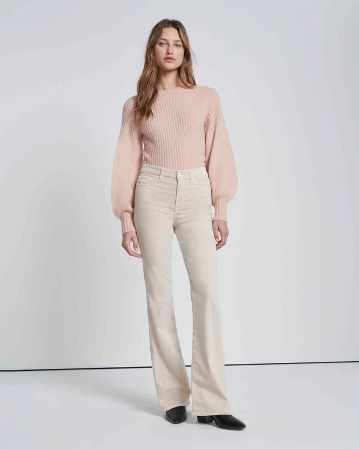Velvet Lisha in Winter White | 7 For All Mankind