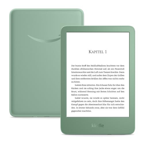Amazon Kindle (16 GB) – Lightest and most compact Kindle with glare-free display, faster page t... | Amazon (DE)