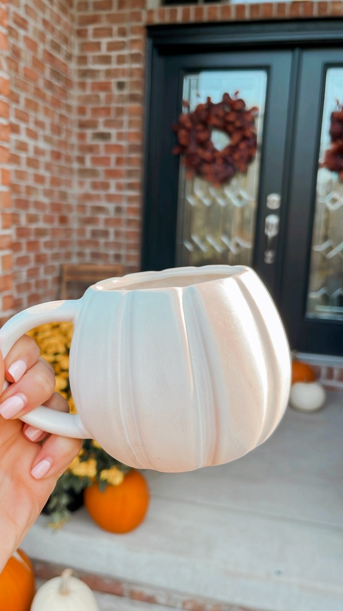 The cutest mug for fall! Love the white because you can use it up until thanksgiving 🍂 I also linked lots of other adorable options 
ALL $5!☕️

#LTKSaleAlert #LTKHome #LTKSeasonal
